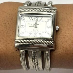 Silver Premier Designs Cuff Watch